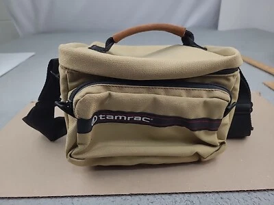 Vintage Tamrac 602 Pro Camera Shoulder Bag Tan Made In USA  - Image 1 of 4