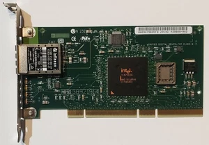 Adaptador de fibra Gigabit PCI para servidor Intel PRO/1000-F, FC/GBE, A38888-002 - Imagen 1 de 3