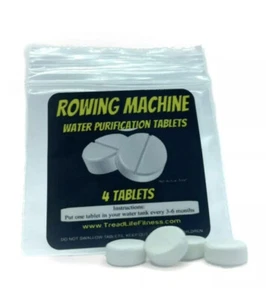 Rowing Machine WaterRower Purification Tablets | Tank Cleaner | 4-Pack