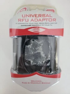 INTEC UNIVERSAL RFU ADAPTOR PS2 XBox 360 GameCube To TV - Picture 1 of 4