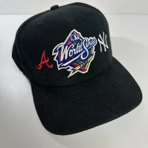 Vintage New York Yankees Atlanta Braves 1999 World Series New Era SnapBack USA - Picture 1 of 16