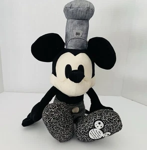 Walt Disney Mickey Steamboat Willie 80th Anniversary Ltd Edition Numbered Plush - Picture 1 of 13