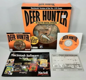 Vintage DEER HUNTER Macintosh Version Interactive Hunting Video Game | 1998 - Picture 1 of 8