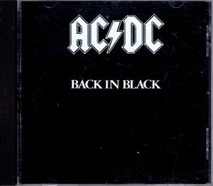 AC/DC Back In Black 1980 CD Album Classic Hard Rock & Roll 1st Press ACDC - Picture 1 of 2
