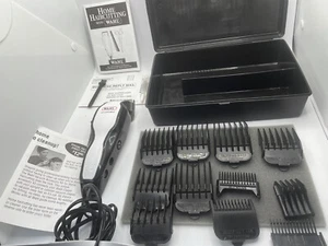 Wahl Adjustable Hair Clippers Model MC2 11 Pet Guards, Case & Trimmer Tested - Picture 1 of 12
