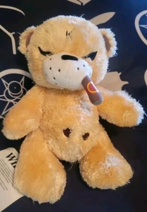 Frank Kozik Designer Wilson The Grumpiest Bear Smorkin' Plüsch Kidrobot sehr selten - Bild 1 von 5