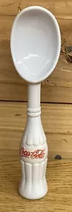 Vintage Coca Cola weiß mit rotem Logo Eisportionierer Hartplastik stabil - Bild 1 von 12