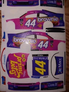  2024 Brennan Poole Brownie Prime Bites #44 1/64 Peel&Stick Decals - Bild 1 von 1