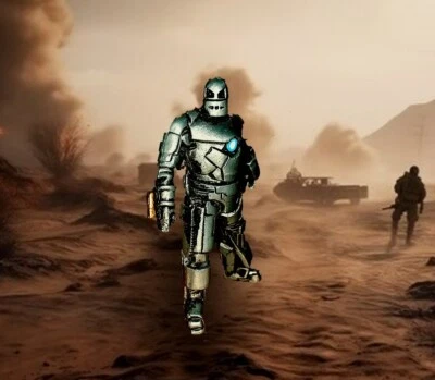 Iron Man Mark 1 2007 3 pulgadas 7-11 desmontable paja Tchotchke  Foto 1 de 4