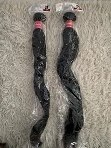 Brand new human hair 4 bundles 24” and 26 “ long - Picture 1 of 2