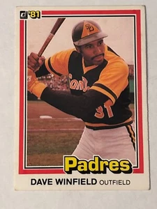 1981 Donruss - Dave Winfield #364 EX+ .S59 - Picture 1 of 2