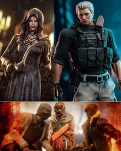 Figurines jeu video Resident Evil Horreur Daughter, Jack Krauser, Zombies - Imagen 1 de 27
