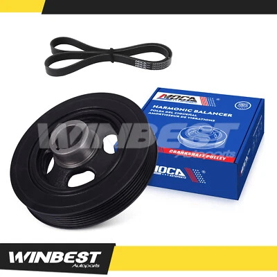 Cinturón Serpentine Equilibrador Armónico para 07-11 Dodge Caliber 07-17 Compass Patriot Foto 1 de 4