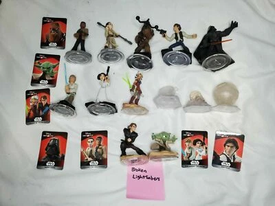 Lote de 13 Disney Infinity Star Wars - Algunos Dañados - Infinity 3.0 - LEER Foto 1 de 4
