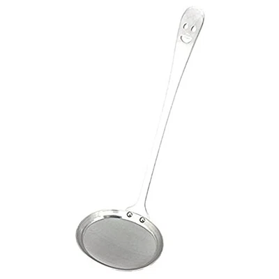 Shimomura Kihan Scum Skimmer [Made in Japan] Stainless Steel Fine Mesh Small - Image 1 of 3