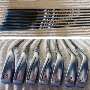 TaylorMade Qi10 Irons 5-AW | Ventus TR Blue 6-R Shafts | Excellent | 7 Clubs - Picture 1 of 23