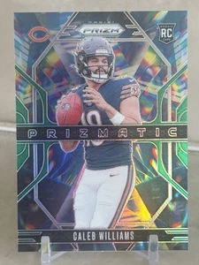 2024 Panini Prizm Caleb Williams RC Prizmatic - Green Prizm (a) - Bild 1 von 2