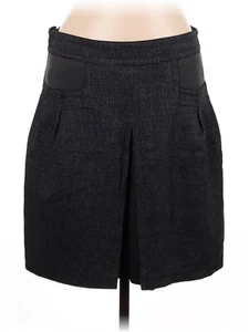 Atos Lombardini Women Gray Wool Skirt 46 italian - Picture 1 of 2