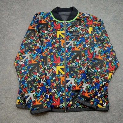 Chaqueta Under Armour Para Hombres XL Todas las Temporadas Equipo Estampado Flecha Cremallera Completa Pista Suelta Foto 1 de 4