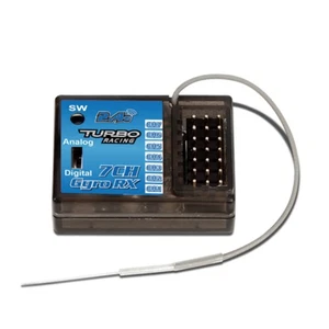 For Turbo Racing V3.1 TB-TX2 Transmitter Model 2.4G Digital 7CH Gyro RX Receiver - Picture 1 of 3