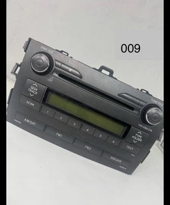 2009 - 2011 Toyota Corolla AM FM CD Player Radio Receiver 86120-02B00 OEM - Bild 1 von 6