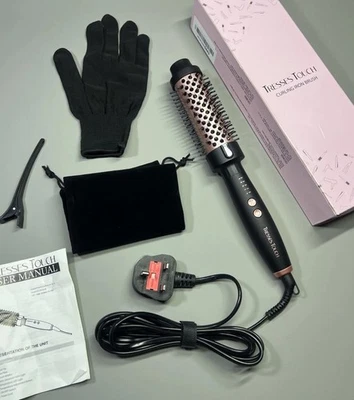 Hair Hot Thermal Brush Comb 38mm For Easy Natural Curls Straighten Root Volume - Image 1 of 4