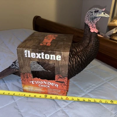 Flextone Thunder Chick Upright Turkey Hunting Game Decoy #FG-DCOY-00315 - Image 1 of 4