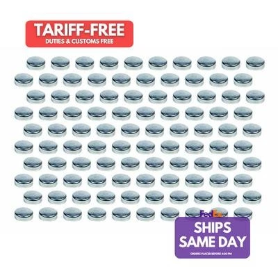 Pioneer EPC-41-100, Set of 100 Zinc Steel Expansion Plugs - 1-5/8 (100) Performa - Image 1 of 4