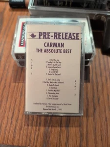 Carman The Absolute Best Pre Release Promo Cassette Tape 1993 Sparrow Christian  - Picture 1 of 12