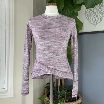 Camisa Lululemon Close to Crossing Rulu Manga Larga Talla 6 Camuflada Yoga Gimnasio Usada en Excelente Condición Foto 1 de 4