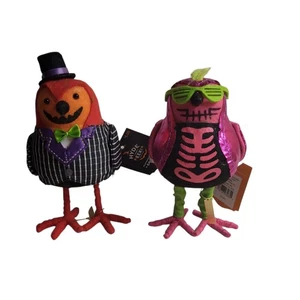 2 Target Featherly Friends Birds Halloween 2024 Glitters and Gourdon - Picture 1 of 8