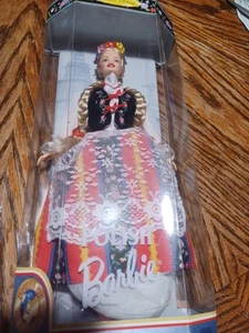 HTF, Beautiful, Rare, Polish Barbie From Dolls of the World - 1997- NIB - Picture 1 of 4