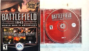 Battlefield 1942: Segunda Guerra Mundial 2 Antología + Battlefield 1942 Juego de 2 discos - Imagen 1 de 4