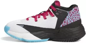 New Adidas D.O.N. Issue #4 Spider Gwen Basketball Shoes Kids 3 Donovan Mitchell - Picture 1 of 21