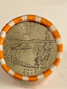 2005 Oregon State Quarter UNC roll of $10,00 - Picture 1 of 2