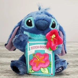 Disney Lilo & Stitch Plush Stitch-Biscus Plush Mom's Day Stitch Disney Store - Picture 1 of 17