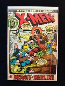 X-Men #78 - Menace Of Merlin - Marvel Comics 1972 - gut - Bild 1 von 1