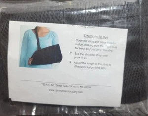 Eslinga de hombro Optima brazo izquierdo o derecho transpirable ligera OM-22  - Imagen 1 de 2