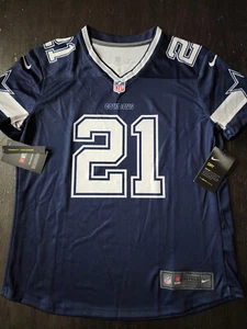 New Women Nike Dallas Cowboys Ezekiel Elliott #21 Legend Team Tee Style 10003715 - Picture 1 of 4