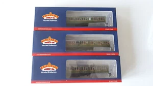 Bachmann 39-601 39-611 39-621 SECR SE&CR SR Olive Green Birdcage Coaches 3 - OO - Picture 1 of 2