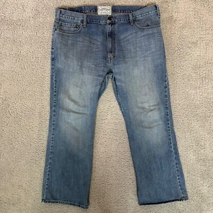 Pantalones de mezclilla Signature Levi Strauss bota baja para hombre azules talla 42 X 30 bolsillos - Imagen 1 de 4