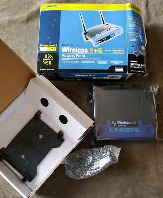 Linksys WAP55AG Ver.2 Dual Band 5GHz 2.4GHz Wireless A+G Access Point *No CD - Image 1 of 3