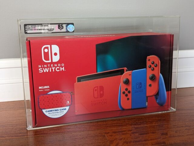 Nintendo Switch 32GB Mario Kart 8 Deluxe cor vermelho-néon, azul-néon e  preto