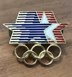 Spilla Olimpica Los Angeles 1984 Logo e Anelli - Foto 1 di 1