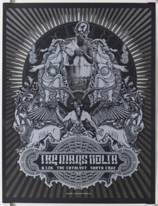 The Mars Volta 2006 Poster Catalyst Santa Cruz Jared Connor and Gregg Gordon - Picture 1 of 1