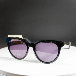 Nicole Miller Damensonnenbrille schwarzes Gestell Vintage-Stil - Bild 1 von 8