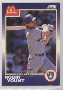1990 Score McDonald's Robin Yount #25 HOF