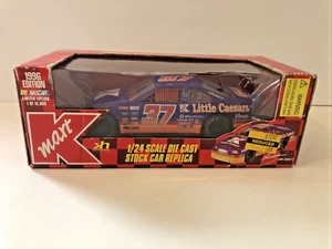 John Andretti - 1996 #37 Blue 1:24 Racing Champions Nascar Diecast Car - 09905 - Picture 1 of 2