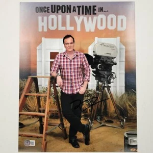 Quentin Tarantino signed Once Upon A Time 11x14 photo autograph Beckett BAS Holo - Picture 1 of 3