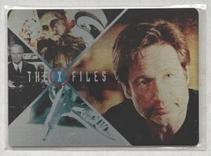 X-Files Seasons 10 & 11 CM2 Mulder Verschwörung Monologe Metallkarte - Bild 1 von 2